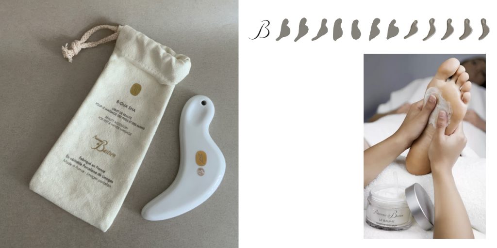 design produit pédicure par FoodDesign -le gua sha