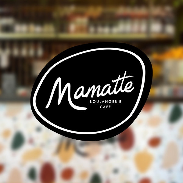 logo Mamatte, boulangerie qui a revus le parcours client de ses boutique avec l'agence Food Design