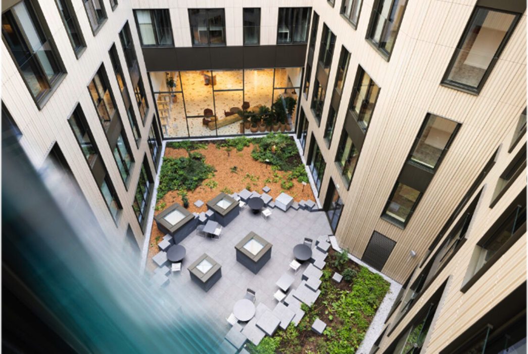 siège danone espace vegetalisé