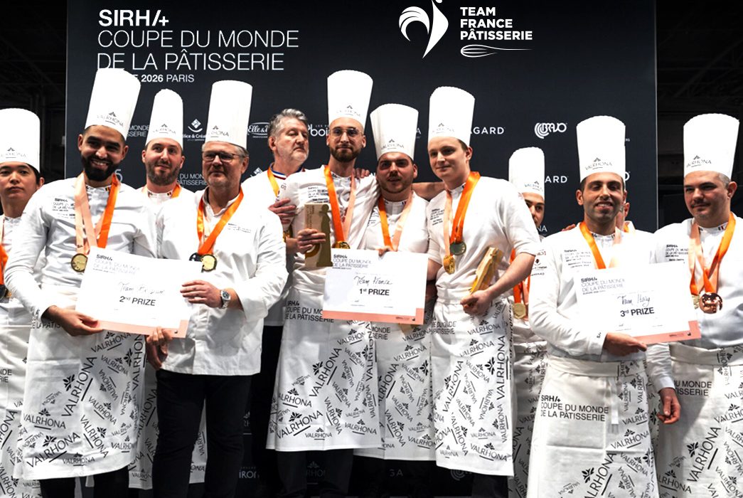 équipe de france de patisserie - création de leur logo