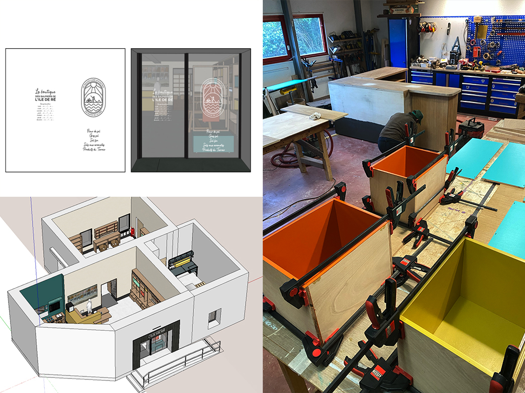 boutique les sauniers caissons